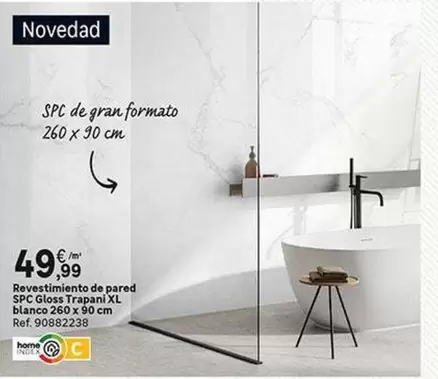 Oferta de Revestimiento De Pared Spc Glosss Frapan por 49,99€ en Leroy Merlin