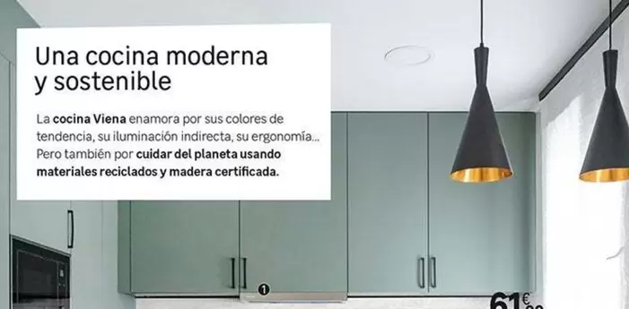 Oferta de Una Cocina Moderna Y Sostenible por 61,9€ en Leroy Merlin