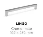 Oferta de Lingo Cromo Mate en El Corte Inglés