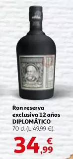 Oferta de Ron Reserva Exclusiva 12 Anos por 34,99€ en Alcampo