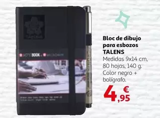 Oferta de Bloc De Dibujo Para Esbozos por 4,95€ en Alcampo