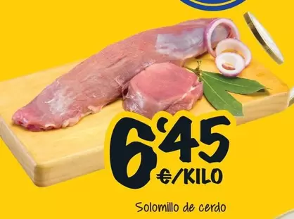 Oferta de Solomillo De Cerdo por 6,45€ en Cash Fresh