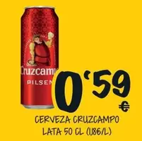 Oferta de Cruzcampo - Cerveza por 0,59€ en Cash Fresh
