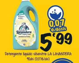 Oferta de Lavandera - Detergente Liquido Silvestre por 5,99€ en Cash Fresh