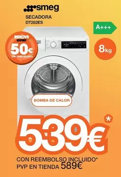 Oferta de Smeg - Secadora  por 539€ en Expert