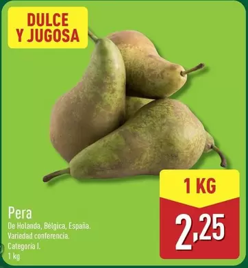 Oferta de Pera por 2,25€ en ALDI