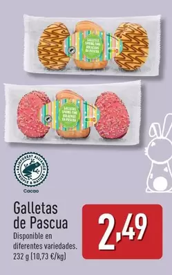 Oferta de Galletas De Pascua por 2,49€ en ALDI