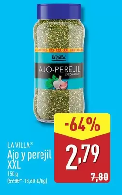 Oferta de La Villa - Ajo Y Perejil Xxl por 2,79€ en ALDI