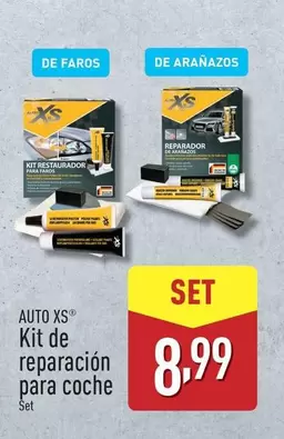 Oferta de Auto Xs - Kit De Reparacion Para Coche por 8,99€ en ALDI