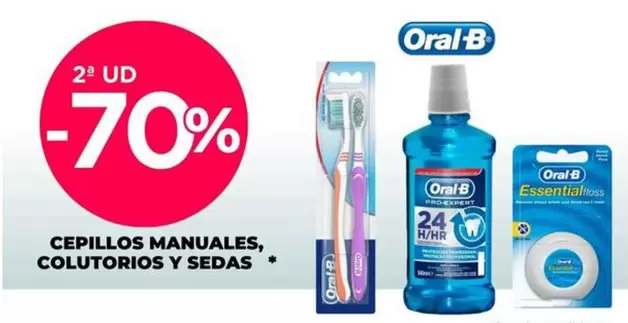 Oferta de Oral B - Cepillos Manuales/ Colutorios Y Sedas en Marvimundo