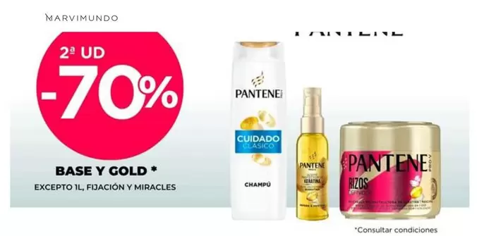 Oferta de Pantene - Base Y Gold en Marvimundo