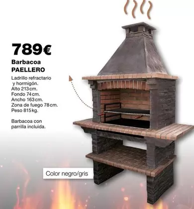 Oferta de Barbacoa por 789€ en Grup Gamma