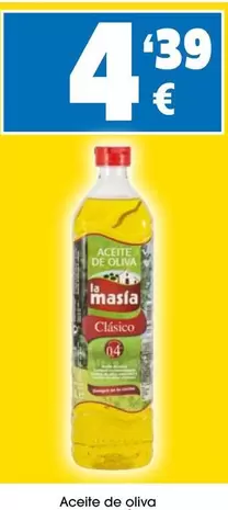 Oferta de La Masía - Aceite De Oliva por 4,39€ en Top Cash