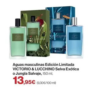 Oferta de Victorio & Lucchino - Aguas Masculinas Edición Limitada O Jungla Salvaje por 13,95€ en Hipercor