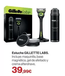 Oferta de Gillette - Estuche Labs por 39,99€ en Hipercor