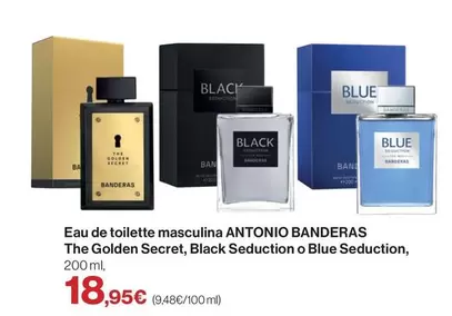 Oferta de Antonio Banderas - Eau De Toilette Masculina por 18,95€ en Supercor