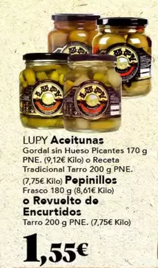 Oferta de Lupy -  Aceitunas por 1,55€ en Gadis