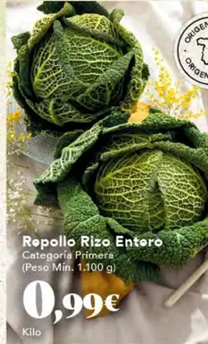 Oferta de Origen - Ropollo Rizo por 0,99€ en Gadis