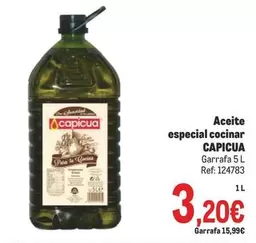 Oferta de Capicua - Aceite Especial Cocinar por 3,2€ en Makro