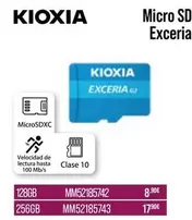 Oferta de Kioxia - Micro SD Exceria por 8,9€ en MR Micro