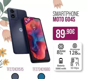 Oferta de Motorola - Smartphone Moto G04S por 89,9€ en MR Micro