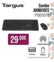 Oferta de Targus - Combo AKM610ES PT90131214  por 29,9€ en MR Micro