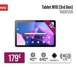 Oferta de Lenovo - Tablet M10 3rd Gen] por 179€ en MR Micro