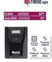 Oferta de Riello - Ups por 84,9€ en MR Micro