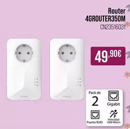 Oferta de Router 4Grouter350m por 49,9€ en MR Micro