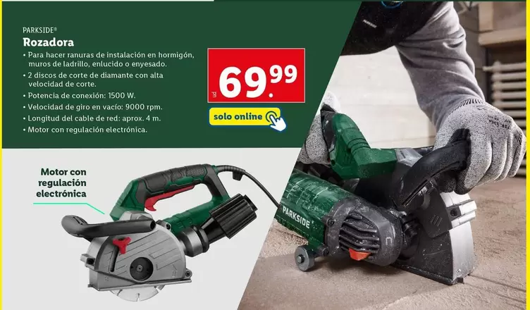 Oferta de Rosadora por 69,99€ en Lidl