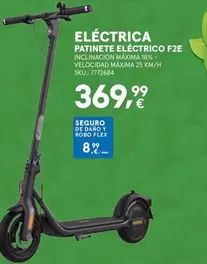 Oferta de Flex - Patinete Eléctrico F2e por 369,99€ en Worten