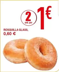 Oferta de Glass - Rosquilla Glass por 0,6€ en Masymas