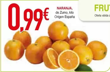 Oferta de Origen - Naranja por 0,99€ en Masymas