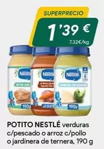 Oferta de Nestlé - Potito Verduras por 1,39€ en Masymas