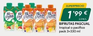 Oferta de Tropical - Bifrutas por 1,99€ en Masymas