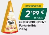 Oferta de Président - Queso por 2,99€ en Masymas