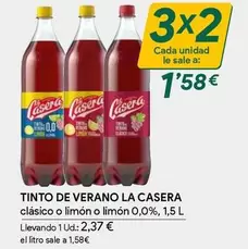 Oferta de La Casera - Tinto De Verano por 1,58€ en Masymas