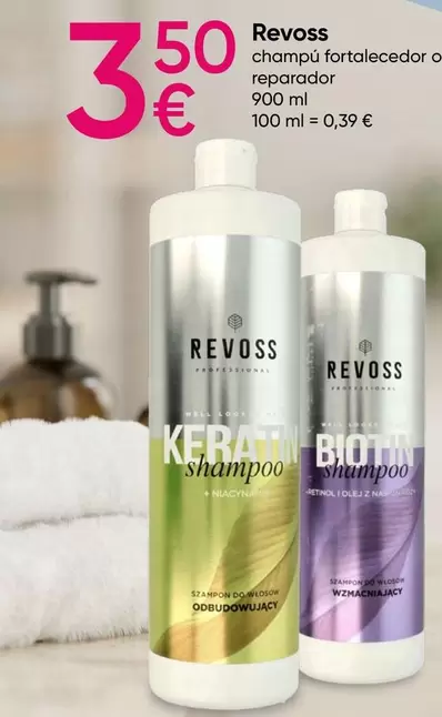 Oferta de Keratin - Champú Fortalecedor De Reparador por 3,5€ en Pepco