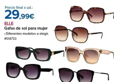 Oferta de Sol - Gafas De  Para Mujer por 29,99€ en Costco