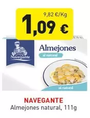 Oferta de Navegante - Almejones Natural por 1,09€ en Hiperber