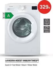 Oferta de Indesit - Lavadora Im862mytimespt por 329€ en Milar