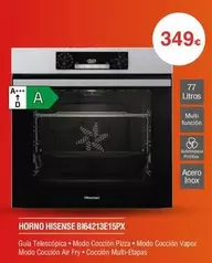 Oferta de Hisense - Horno Bi64213e15px por 349€ en Milar