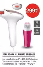 Oferta de Philips - Depiladora Ipl Bri92400 por 299,9€ en Milar