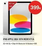 Oferta de Apple -  2024 10th MCM74TY/A por 399€ en Milar