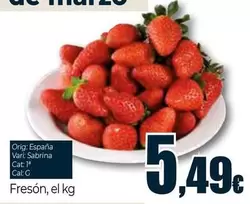 Oferta de Fresón por 5,49€ en Unide Market