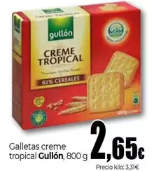 Oferta de Gullón - Galletas Creme Tropical por 2,65€ en Unide Supermercados