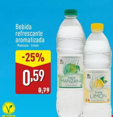 Oferta de Bebida Refrescante Aromatizada por 0,59€ en ALDI