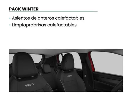 Oferta de Pack Winter en Fiat