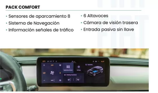 Oferta de Pack Comfort en Fiat