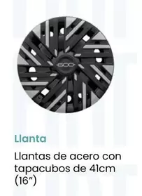 Oferta de Llantas De Acero Con Tapacubos en Fiat